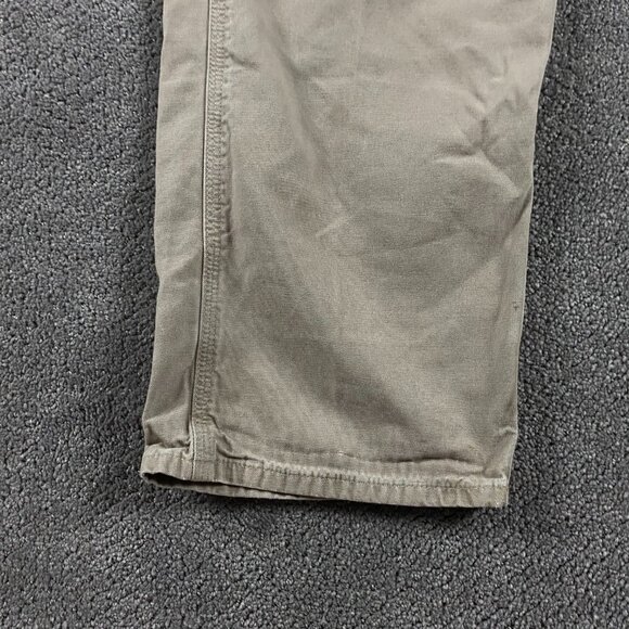 Carhartt Loose Fit Carpenter Work Pants Men's 38 x 32 Measures 37 x 30 Khaki - Picture 2 of 13